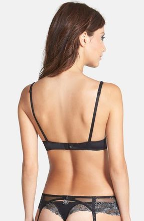 Simone Pérèle Delice Embroidered Thong in Moonlight at Nordstrom, Size 3