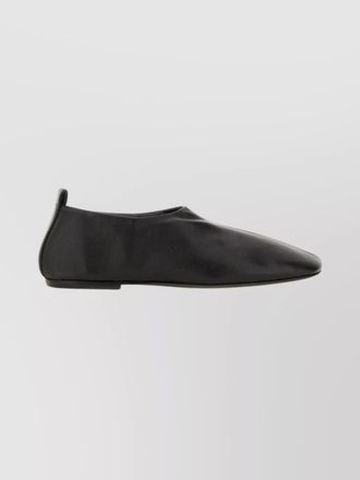Dries Van Noten leather ballerina shoes