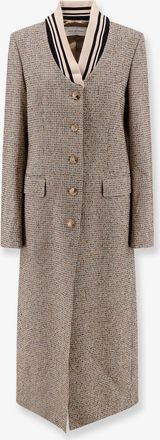 Dries Van Noten Cappotto Ritt in misto cotone madras - DRIES VAN NOTEN - gender_Woman