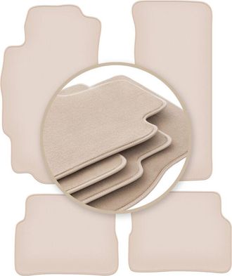 OEM Alfombrillas Beige Premium Para Mazda Rx-8 Coup&eacute; 2003-2012