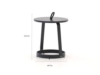 Manifesto Furniture Manifesto Salemi bijzet tuintafel &oslash;47 (h:52,5cm)