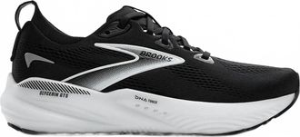 Brooks Mens Glycerin Gts 22 Running Shoes In Black/grey/white