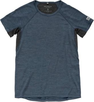 Devold Endurance Merino 130 Tee Laufshirt f&uuml;r Damen | blau