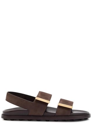 Tod's Nubuck Sandals - Brown - 37 (IT37/ UK4)