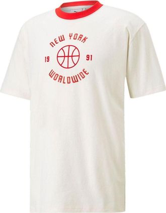 Puma x Rhuigi Graphic T-Shirt White Red 539510-65