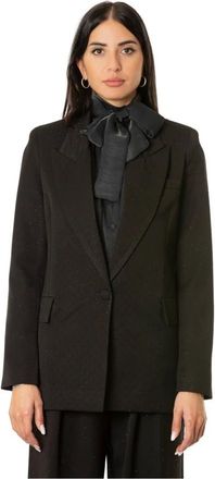 Actualee Giacca con strass - - Jackets - Donna - Nero - S