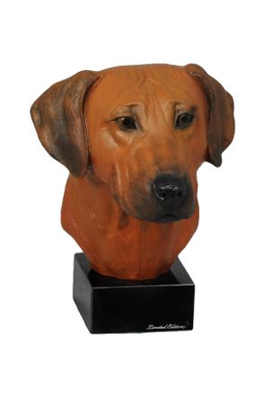 OEM Rhodesian Ridgeback, Cane Da Caccia Al Leone Africano - Statuetta Dipinta, Figurina, Realizzata Da Un Artista, Marchio Art-dog
