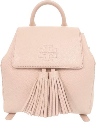 Tory Burch Pink Leather Backpack (Pre-Owned)