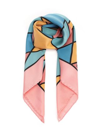 Valentino Garavani Rhombelle Scarf Scarves And Foulards Multicolor-Donna