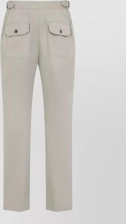 Brioni sanremo tailored trousers belt loops pockets