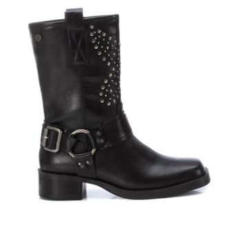 Xti Womens Biker Boots In Black