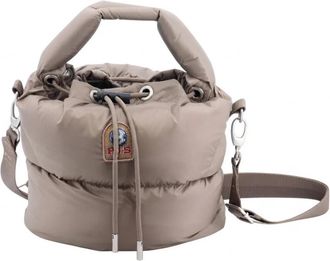 Parajumpers Hollywood Bucket Bag - Dames - Handtassen - Beige - ONE Size - Polyester - Tassen