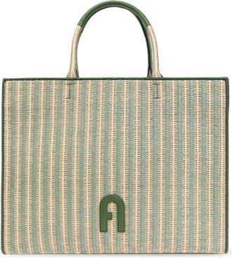 Furla Opportunity Grote Shopper Tas - Dames - Handtassen - Groen - ONE Size - Tassen