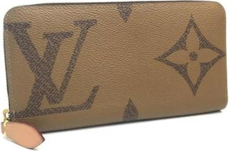 Louis Vuitton Pre-owned Canvas Portemonnee - Dames - Vintage Accessoires - Bruin - ONE Size - Vintage