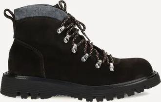 Fratelli Rossetti Suede lace-up Boots Male 10