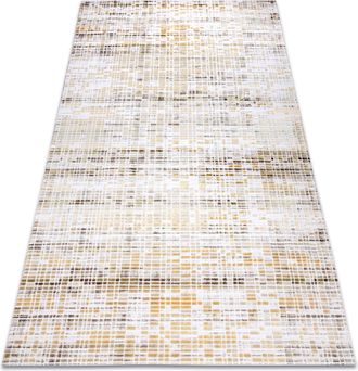 RugsX Rugsx - Alfombra Acr&iacute;lica Dizayn 124/7058 Amarillo Yellow 80x150 Cm