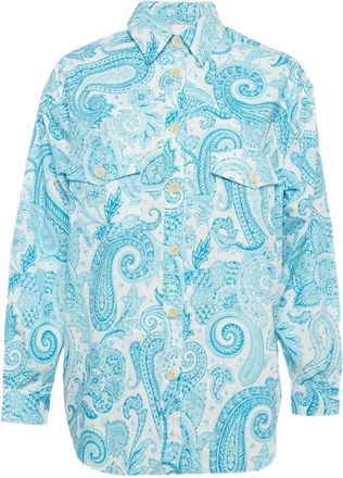 Etro Camicia con stampa paisley - Bianco