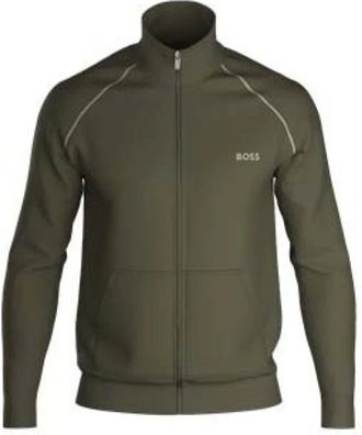 HUGO BOSS Uomo, Felpe, Verde, S, new