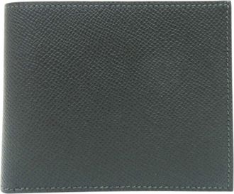 Hermès Mc2 Green Vert Epsom Leather Wallet (Bi-Fold) (Pre-Owned)