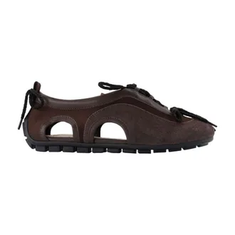 Simone Rocha Cutout Grip Sneaker - Brown