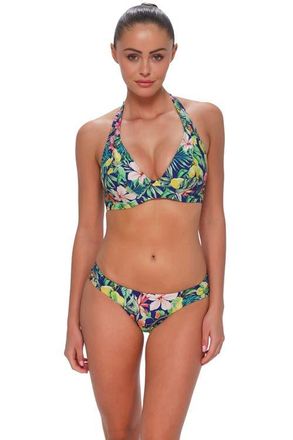 Sunsets Muse Halter Bikini Swimsuit Top - DD Cup in Seaside Harvest at Nordstrom, Size 34
