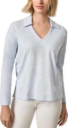 Lilla P Easy Collared Split Neck