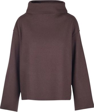 Ni&ugrave; Maglia Cappetta - Knitwear - Mujer - Marr&oacute;n - XS