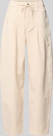 s.Oliver Red Label Barrel Fit Jeans aus Baumwoll-Mix in Sand, Gr&ouml;&szlig;e 34