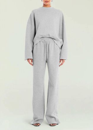 SER.O.YA Lila Sweatpant In Heathered Grey