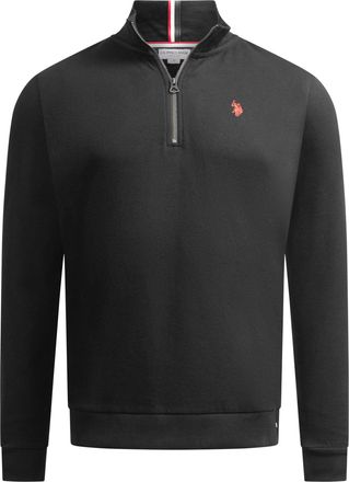 U.S.Polo Association heren half-zip trui USNiico van katoenmix