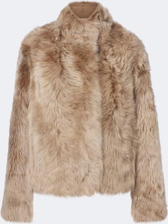 Yves Salomon Chaqueta de borrego