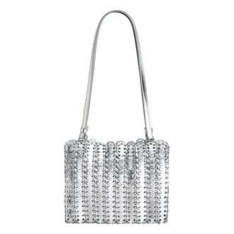 Paco Rabanne Silver Leather Bag