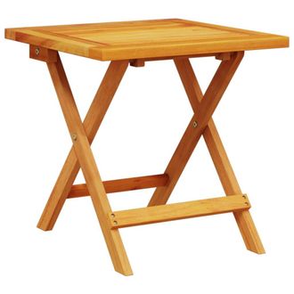 vidaXL Mesa Auxiliar De Jard&iacute;n Madera Maciza De Acacia 40x40x40 Cm Vidaxl