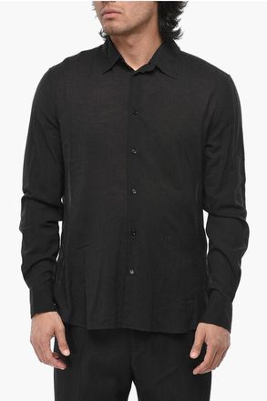 Off-white Jersey Shirt SILKJER with French Collar size S