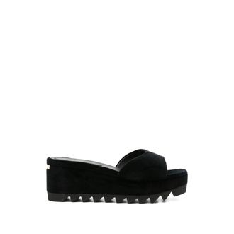 Stella McCartney Stella McCartney, Wedges, female, Black, Size: 7 1/2 US Shoes Stella Mccartney