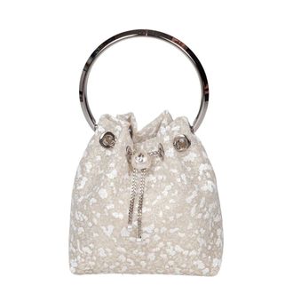 Jimmy Choo London Dames, Tassen, Beige, Maat: ONE Size