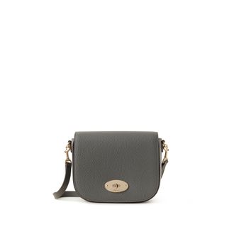 Mulberry Womens Small Darley Satchel - Charcoal