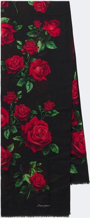 Dolce & Gabbana Floral silk scarf