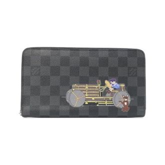 Louis Vuitton Pre-owned Zippy Organizer Damier Graphite Wallet - - Pre-owned - Donna - Grigio - ONE SIZE