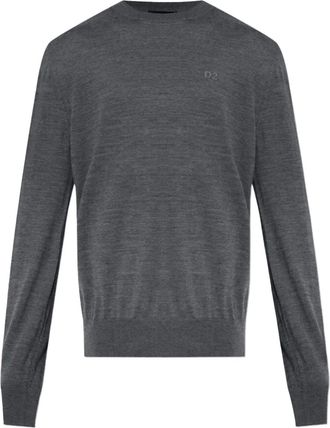 Dsquared2 Trui van scheerwol - Grijs