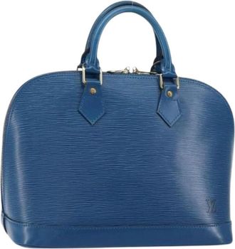 Louis Vuitton Pre-owned Handbags, female, Blue, Size: ONE SIZE Pre-owned Vintage Handbag