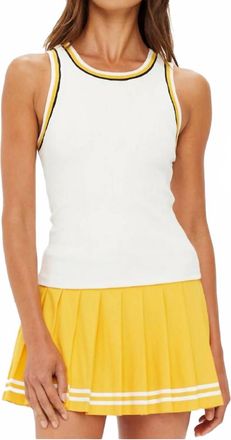 The Upside Kirsty Rib Tank Top In Natural