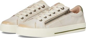 Taos Footwear Z Soul Lux Womens Shoes Oyster/Olive : 6.5 M, Leather