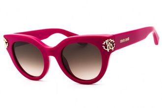 Roberto Cavalli SRC065M 09M3 Fuchsia/Brown Gradient