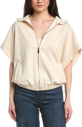 Joseph Ribkoff Short Sleeve Dolman Zip Jacket