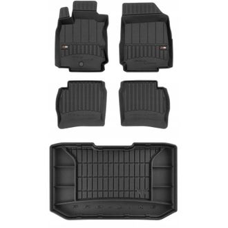 OEM Set Alfombrillas De Goma 3d Nissan Note 1 2006-2012 D