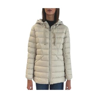 Colmar Jassen, Dames, Beige, 3Xl, Nylon, Quilted Nylon Down Jacket