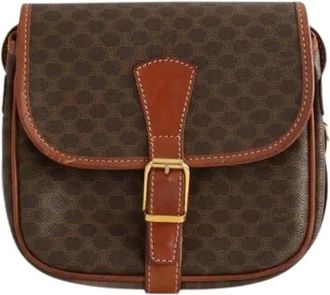 Celine Pre-owned Cross Body Bags, female, Brown, Size: ONE SIZE Pre-owned Vintage Crossbody Bag