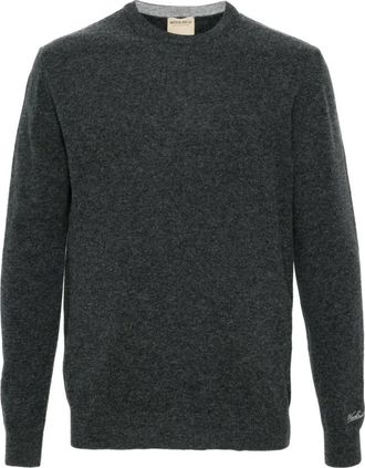 Woolrich Stijlvolle Sweaters Collectie - Heren - Ronde hals truien - Grijs - 2XL - Truien & Vesten
