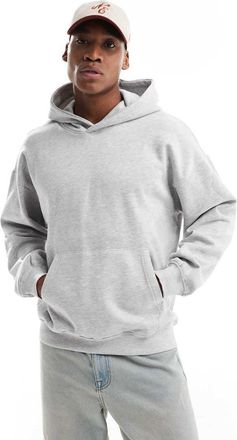 Only & Sons Only & Sons oversized hoodie in light gray melange